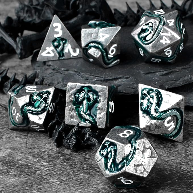 RULE DICE Serpent's Cunning DND Dice Set - Image 4