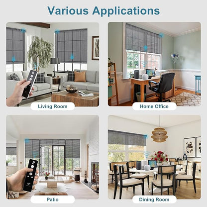 SmartWings Motorized Roller Shades 5% Openness Work - Image 3