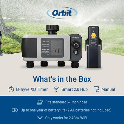 Orbit B-hyve XD 4-Port Smart Hose Watering Timer - Image 10