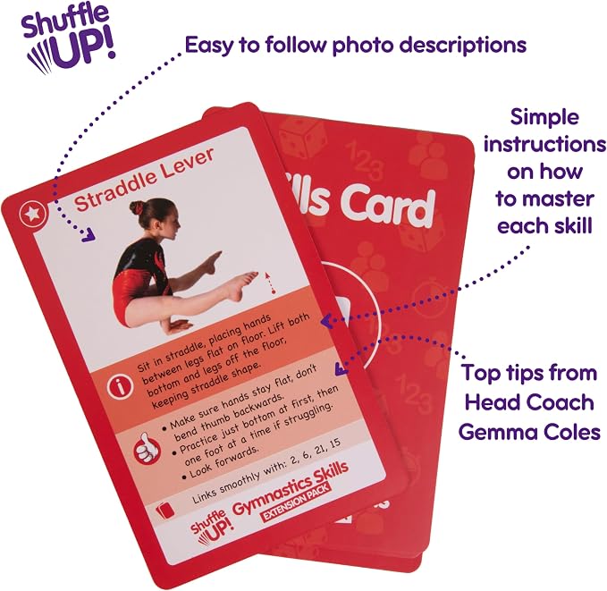Shuffle Up Gymnastics Games Skills Pack - Image 4