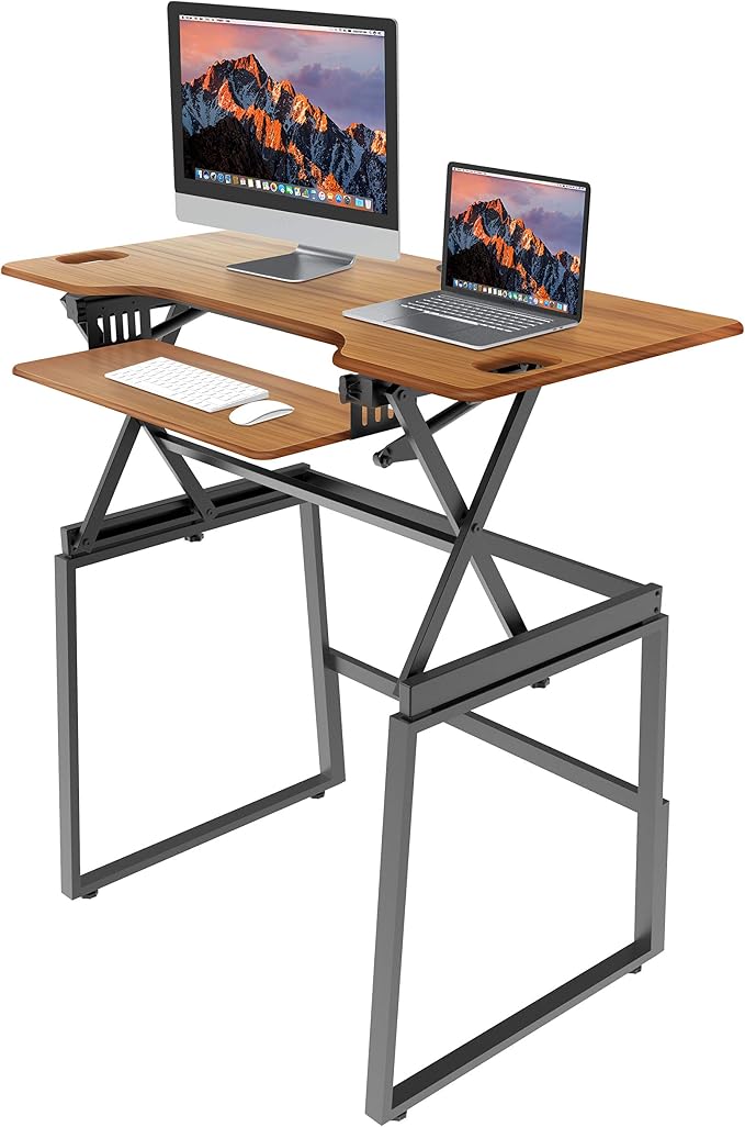 Rocelco 46" Large Height Adjustable Standing Desk BUNDLE - Image 11