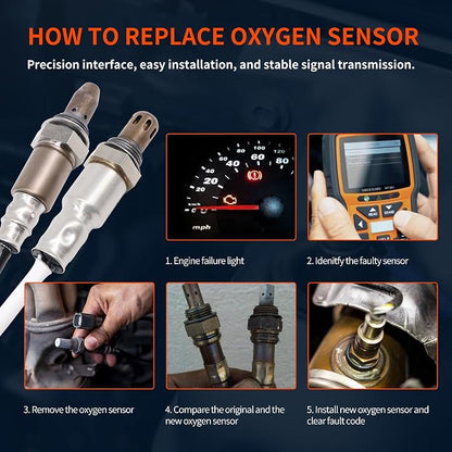 HiSport 234-9133 234-4905 Oxygen O2 Sensor Upstream Downstream 2PCS - Image 4