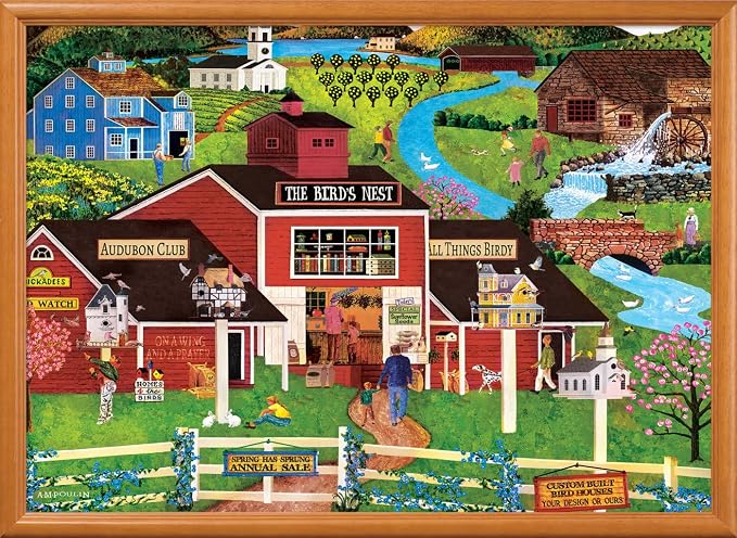 MasterPieces - 500 Piece Jigsaw Puzzle, Large EZ Grip Shapes, The Bird’s Nest - Image 8