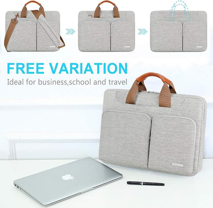 Lacdo 360° Protective Laptop Shoulder Bag - Image 5