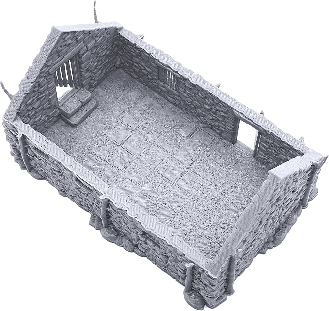 EnderToys The Stone Barn by Printable Scenery, 3D Printed Tabletop RPG Scenery - Image 7
