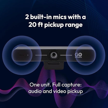 Smart 4K Compact Video Conference Camera – Ultra HD 120° Wide Lens, AI - Image 6