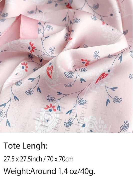 Silky Scarf for Women Lightweight Satin Bandanas Neck Hair Wrap For Sleeping - Image 2
