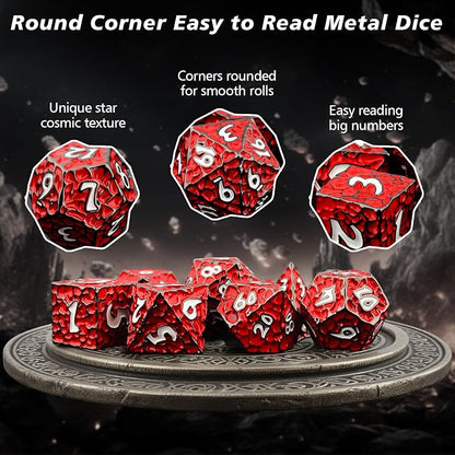 PJOY Metal D&D Dice Set for Dungeons and Dragons Dice - Image 5