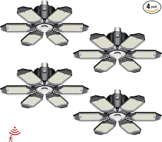 Motion Sensor Garage Light, 20000LM Garage Lights Ceiling Led Motion Activated by Craftersmark