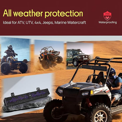 Pyle 32" Powered ATV/UTV Soundbar System, 200W Bluetooth Speakers - Image 6