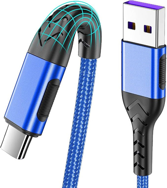 Durcord USB-C Charger, 16ft Fast Charging USB-C Cable, Compatible by Durcord