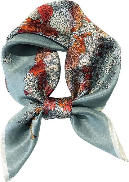 Silky Scarf for Women Lightweight Satin Bandanas Neck Hair Wrap For Sleeping by OnllhNiceScarfForWomen