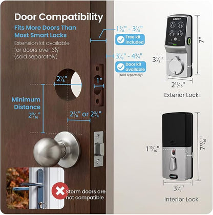 Lockly Secure Plus, Keyless Entry Door Lock, Smart Locks - Image 10
