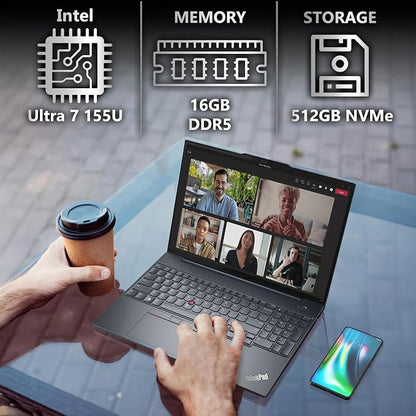 Lenovo ThinkPad T16 Gen 3 Business Laptop 16” FHD+ Display, Intel Ultra 7-155U - Image 2