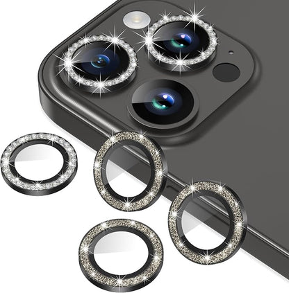 AGVEE 3+3 6 Pack for iPhone 15 Pro 6.1" / 15 Pro Max 6.7" Camera Lens Protector by AGVEE