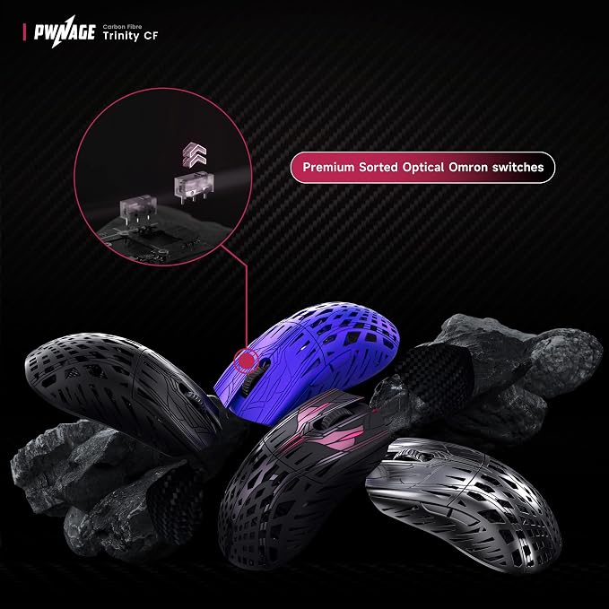 PWNAGE Trinity Wireless Gaming Mouse 8kHz - Image 4