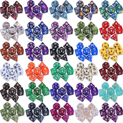 DND Dice Sets 30 x 7 Polyhedral RPG Dice - Image 3