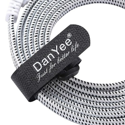 DanYee Cat 8 Ethernet Cable, Nylon CAT8 High Speed Professional Gold Plated - Image 6
