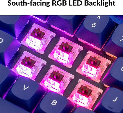 Keychron Q3 RGB Tenkeyless Layout QMK/VIA Programmable Macro Hot-swappable - Image 7