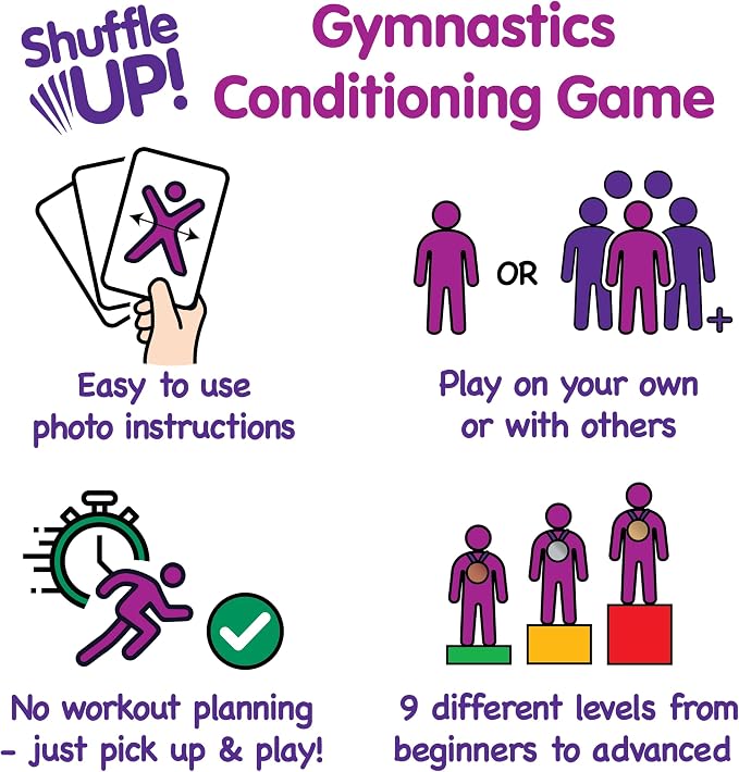 Shuffle Up Gymnastics Card Games - Image 6