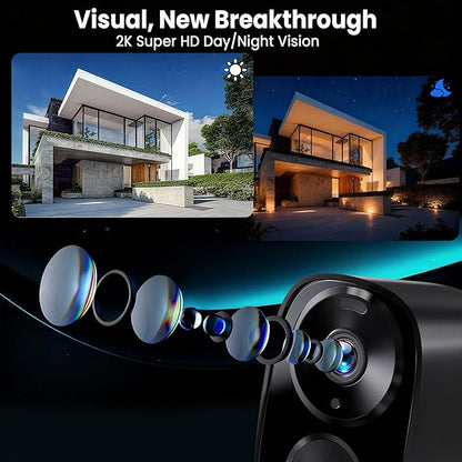 realhide 2K Wireless Outdoor Security Camera - Image 2