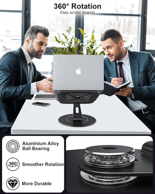Ultra-Stable Swivel Laptop Stand - Image 2