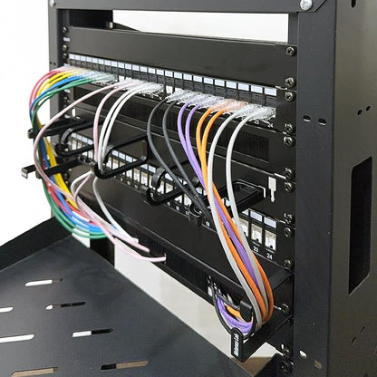10 Pack Server Rack Cable Management D-Ring Hooks - Image 3