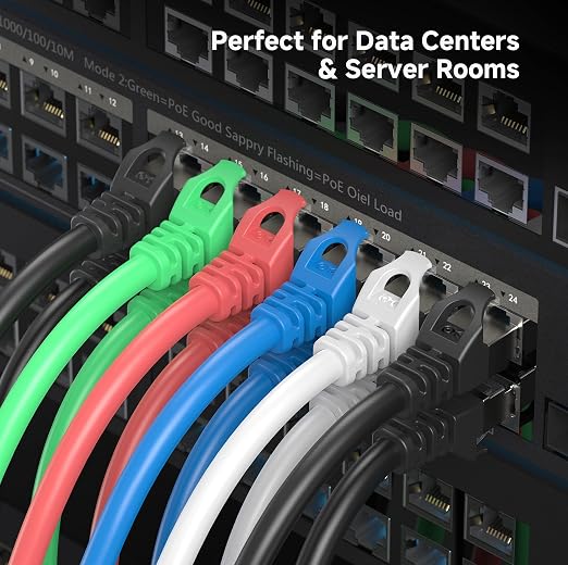 Cable Matters 10Gbps Snagless Long Shielded Cat 6A Ethernet Cable - 200ft - Image 8