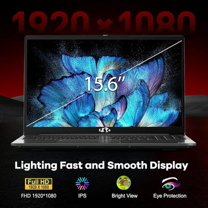 NIMO 15.6" IPS FHD-Gaming-Laptop, AMD Ryzen 5 6600H 6-Cores 660M GPU 32GB DDR5 - Image 5