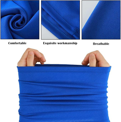 Geyoga 6 Pieces Summer UV Protection Cooling Neck Gaiter Face Clothing Neck - Image 6