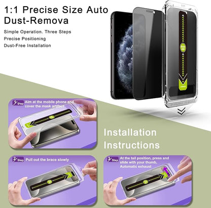 9H Tempered Glass, Full Coverage, Anti-Fingerprint, Auto Dust Removal, - Image 3
