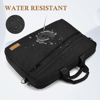 15 15.6 16 17 17.3 inch Laptop Computer PC Shoulder Bag Carrying Case, - Image 4
