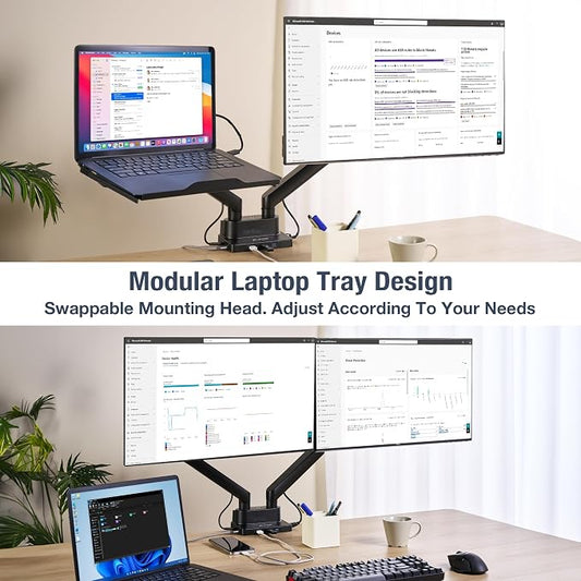 AVLT Dual 17”-38" Monitor Arm Desk Mount - Image 2