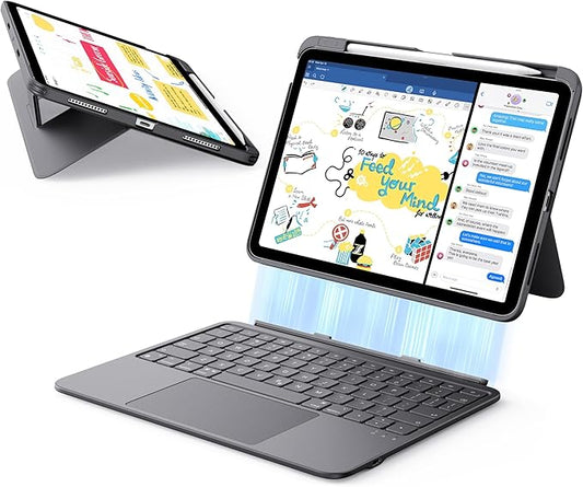 ESR for iPad 11th/10th Gen Flex Keyboard Case, Ultra-Light Magnetic Detachable by ESR