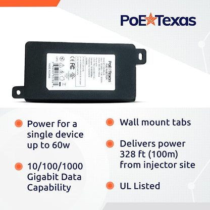 Poe Texas 60 watt PoE Injector - Image 3