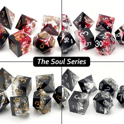 Haxtec Sharp Edge Dice Set DND Dice Set - Image 6