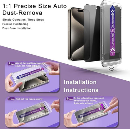 2 Pack Privacy Screen Protector - Image 3