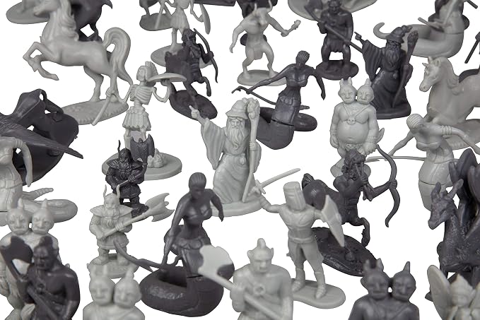 Monster Fantasy Creature Mini Action Figure Playset - Image 3