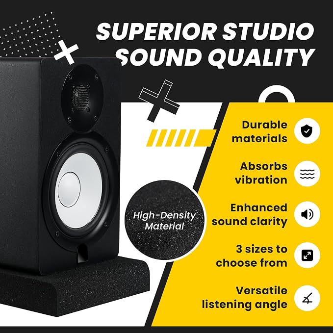 Sound Addicted - Studio Monitor Isolation Pads suitable - Image 3