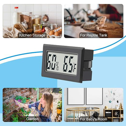 Mini Digital Thermometer 2-Pack Hygrometer Indoor Humidity Monitor Temperature - Image 6