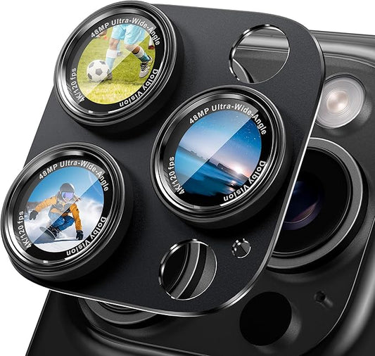 CACOE for iPhone 14 Pro/14 Pro Max/16 Pro/16 Pro Max Camera Lens Protector by CACOE