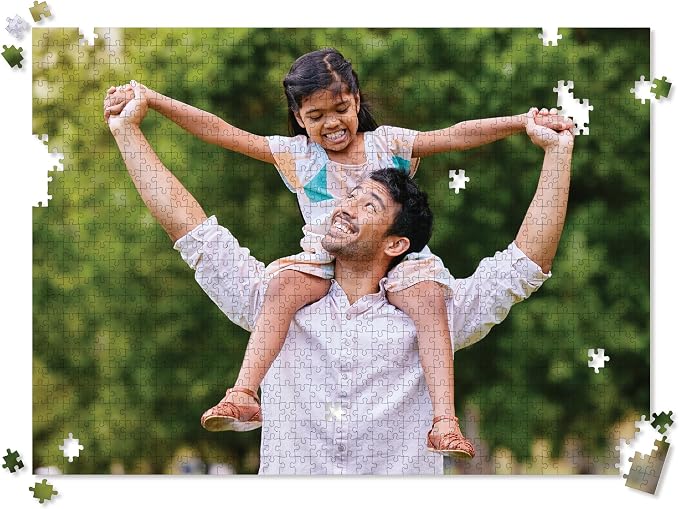 Photo Personalized Puzzle for Father's Day by ISeeMePersonalizedChildrensBooks
