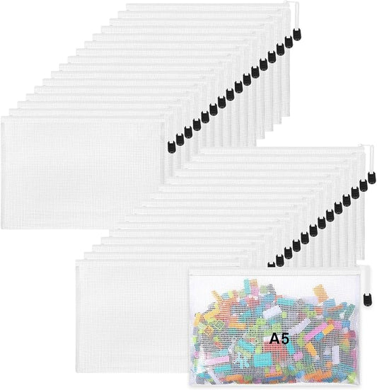 Jetec 32 Pcs Mesh Zipper Bags Toy Storage Bikini Organizer Bag Bolsas Para by Jetec