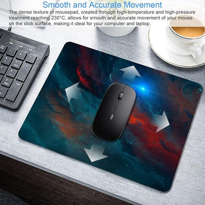 Galaxy Mouse Pad Personalized Design, Non-Slip Surface, Rubber Base, Small - Image 3