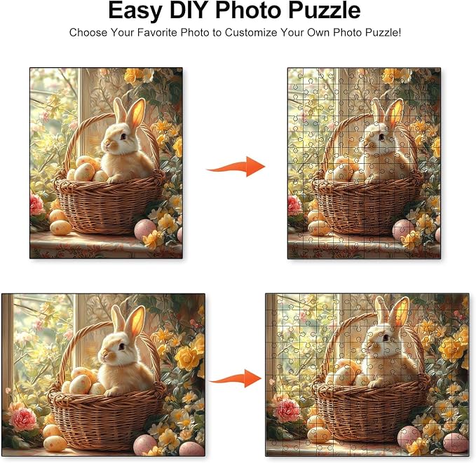 Custom 1000 Piece Puzzlefor Father's Day, Personalized Puzzle from Photos - Image 5