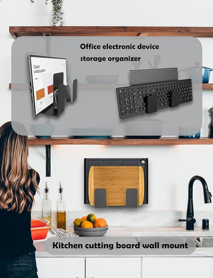 Universal Wall Mount for Laptop/Keyboard/Tablet/Kindle/Router/Modem/Cable Box - Image 6