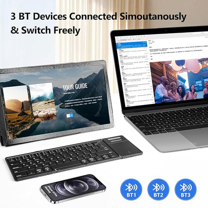 Foldable Bluetooth Keyboard - Image 2
