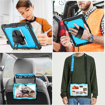 SEYMAC stock Case for Samsung Galaxy Tab A9+ Plus 11'', Full-Body Drop - Image 2