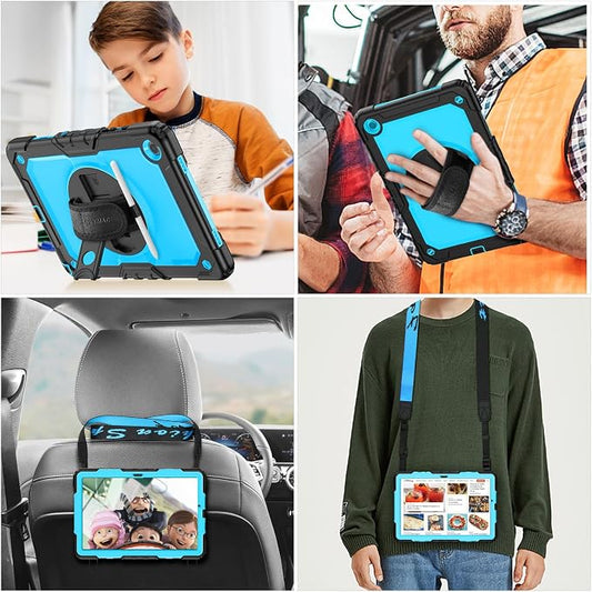SEYMAC stock Case for Samsung Galaxy Tab A9+ Plus 11'', Full-Body Drop - Image 2