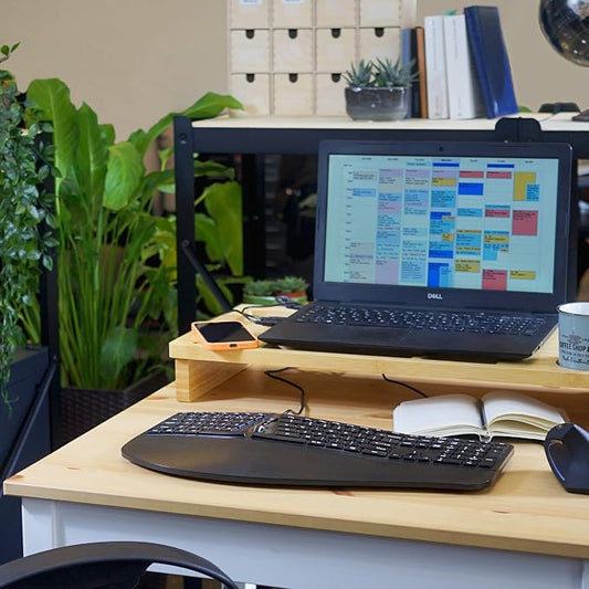 Perixx PERIBOARD-330B, Wired Ergonomic Keyboard - Image 2